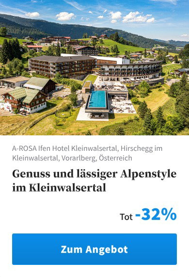 Genuss und lässiger Alpenstyle im Kleinwalsertal
