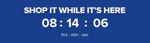 Shop it while it's here!