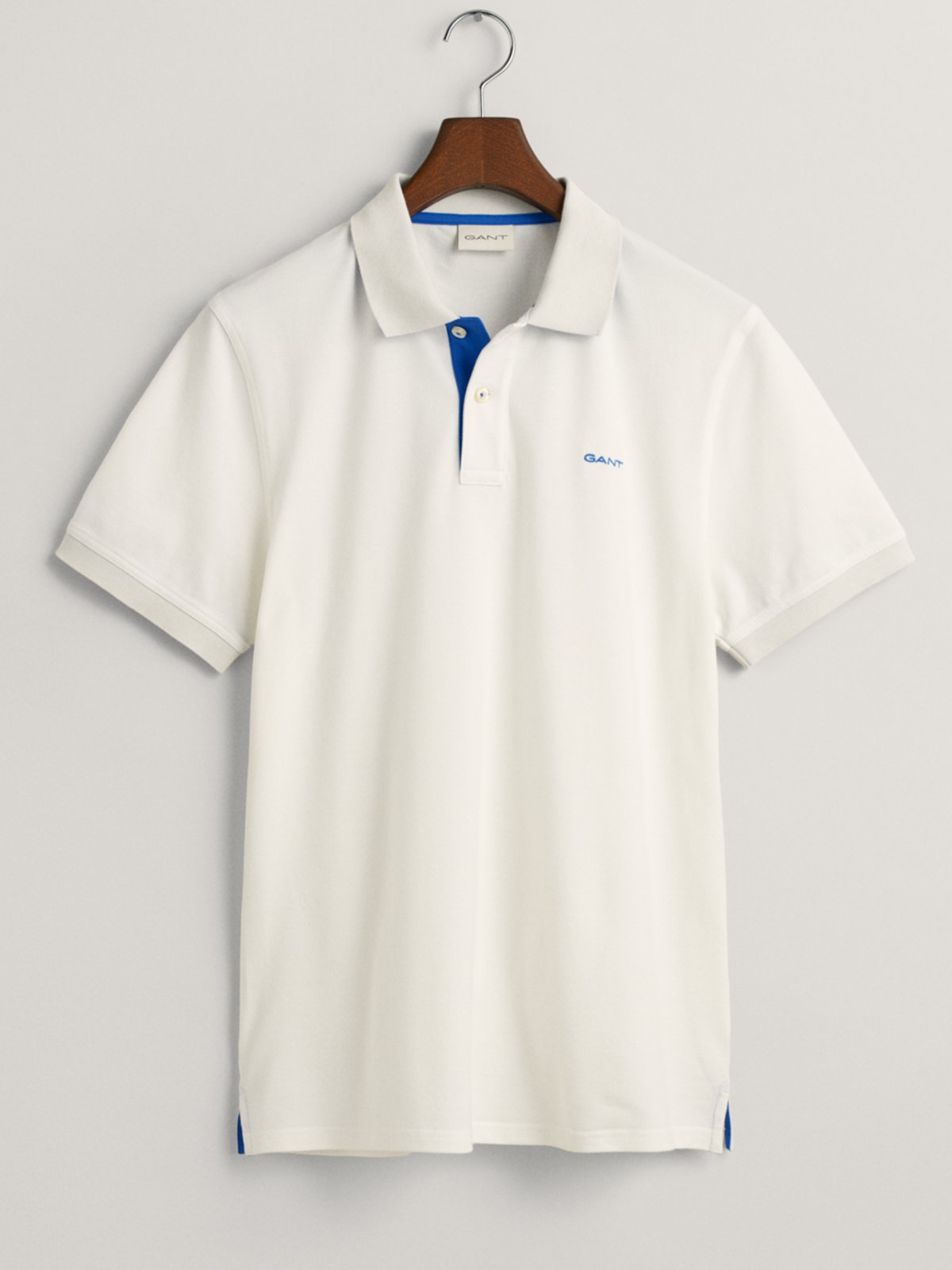 Piqué-Poloshirt mit Stretchanteil und Label-Stickerei, Regular Fit