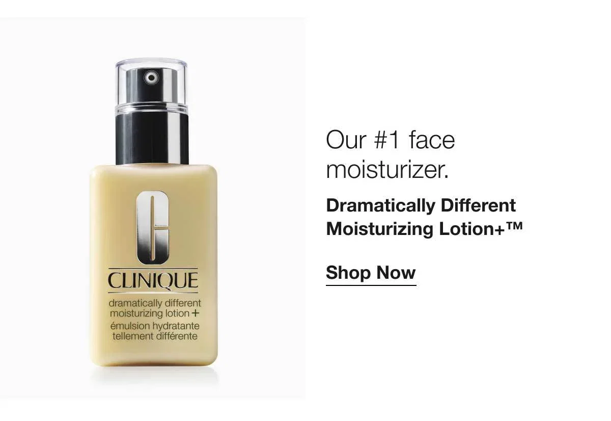 Our #1 face moisturizer. | Dramatically Different Moisturizing Lotion+™ | Shop Now