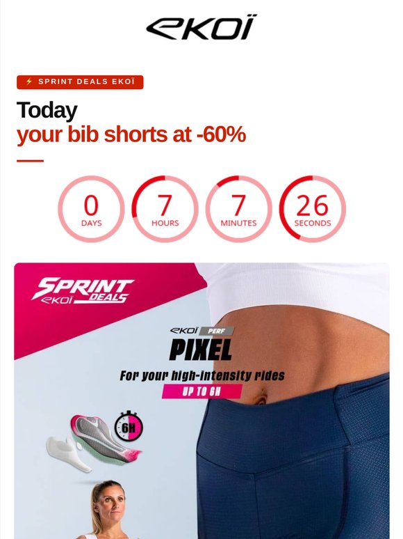 🚩 Ekoï Sprint Deals are live: 1 product a day at -60%