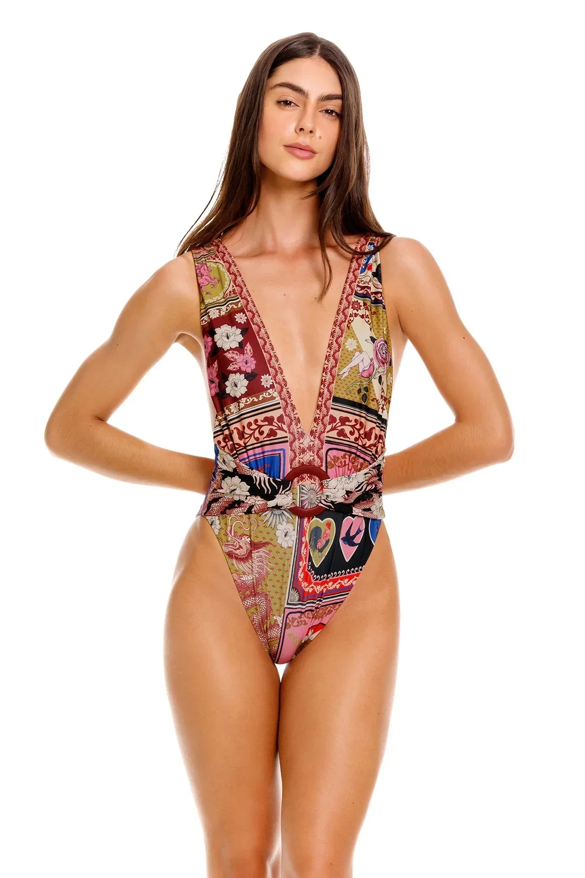 Image of  Ina One Piece Swimsuit - Multicolor