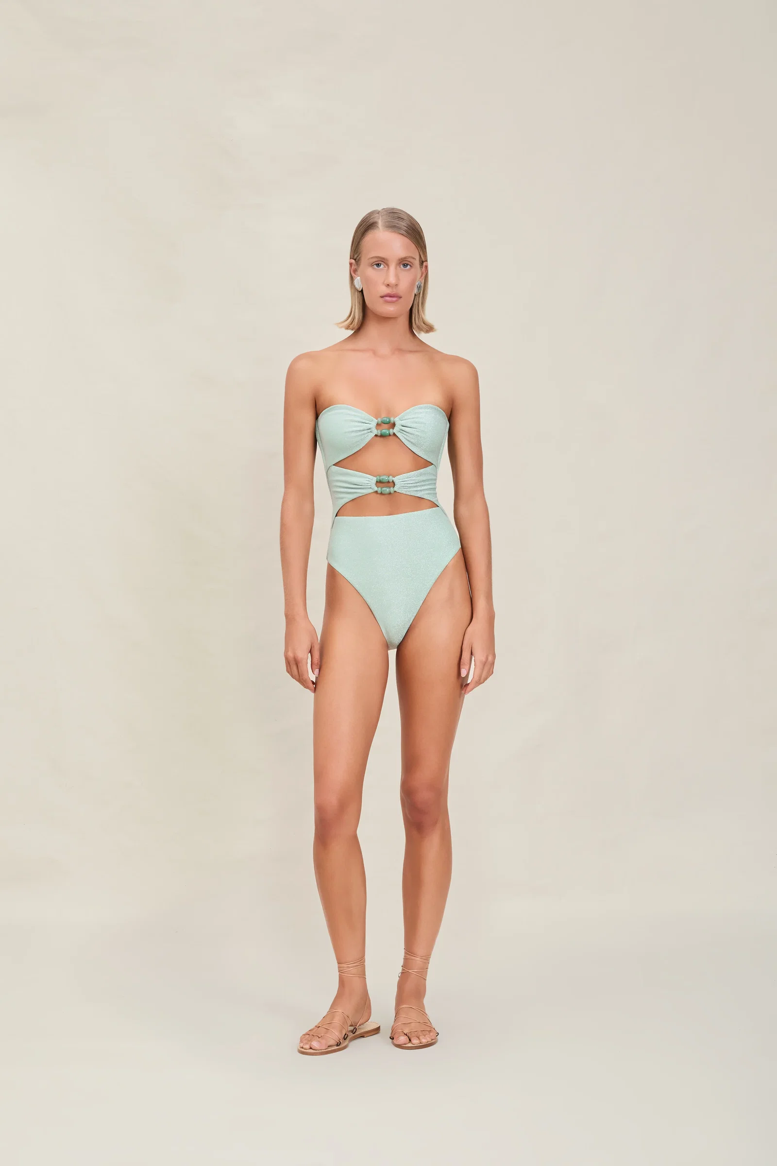 Image of Amii Full-Piece - Spearmint