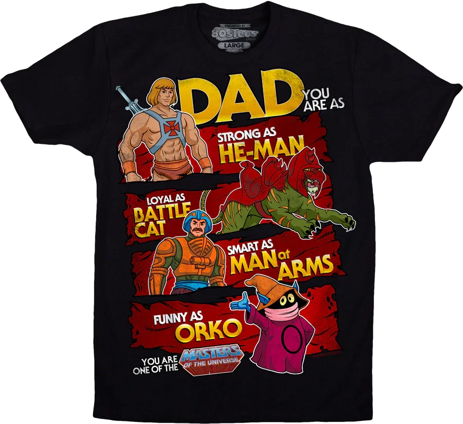 Father's Day He-Man T-Shirt