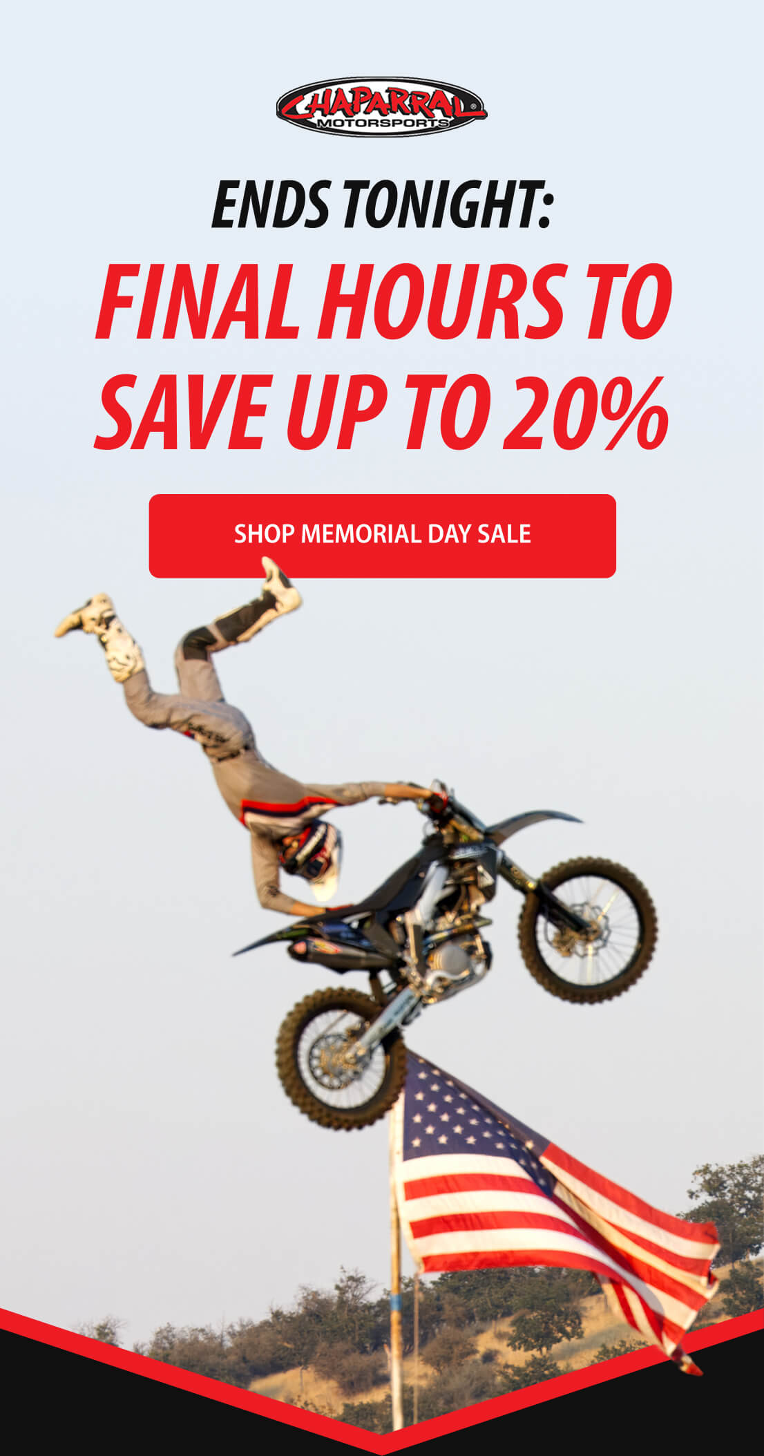 ENDS TONIGHT: Final Hours to Save Up to 20%