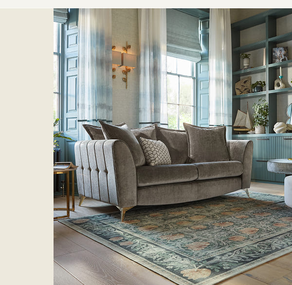 Pimpernel Dusk Blue Rug