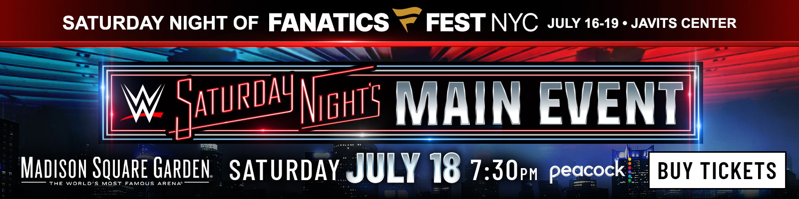 SNME MSG Tickets on Sale Now