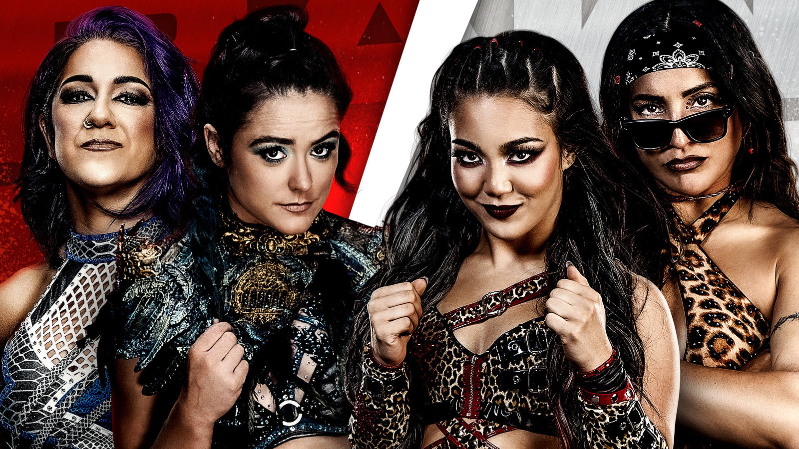 BAYLEY AND LYRA VALKYRIA BATTLE RAQUEL RODRIGUEZ AND ROXANNE PEREZ