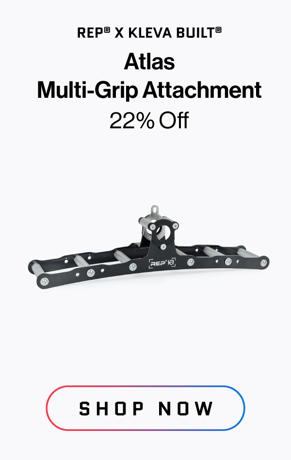 REP® x Kleva Built® Atlas™ Multi-Grip Cable and Landmine Attachment