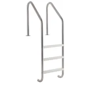 Sturdy Swimming Pool Ladder 3-Step Stainless Steel 265 lbs Capacity