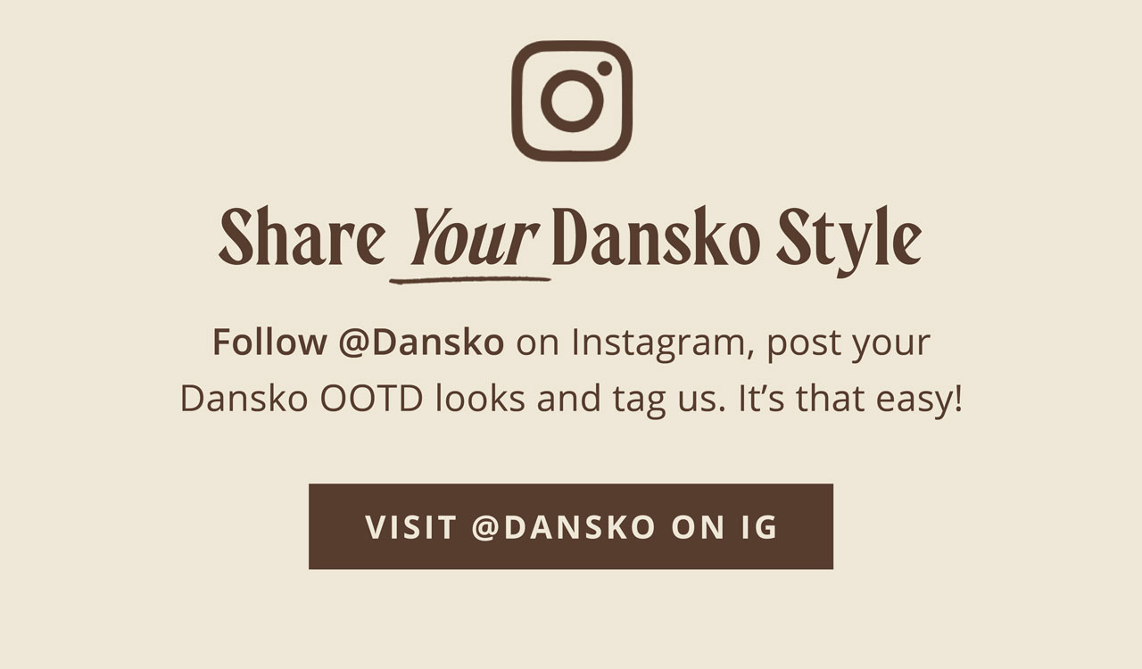 Share Your Dansko Style
