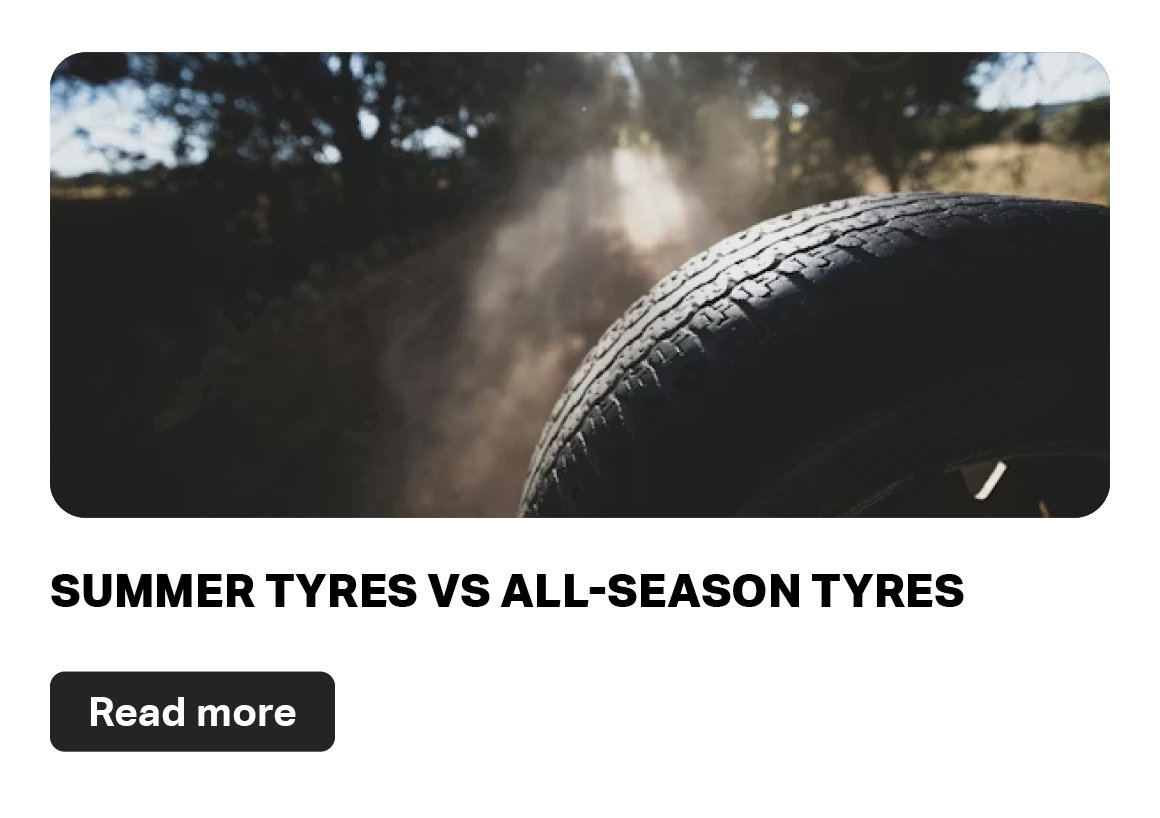 SUMMER TYRES VS ALL-SEASON TYRES - READ MORE