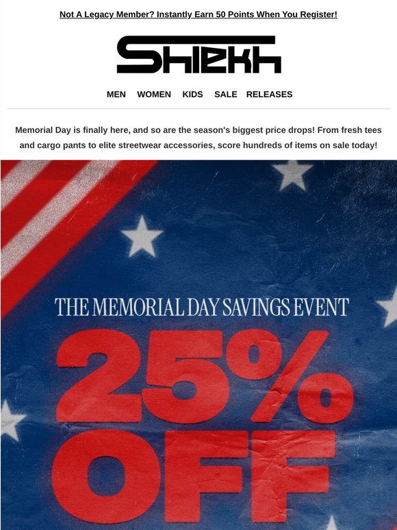 Memorial Day Steals: Score top brands today 💸