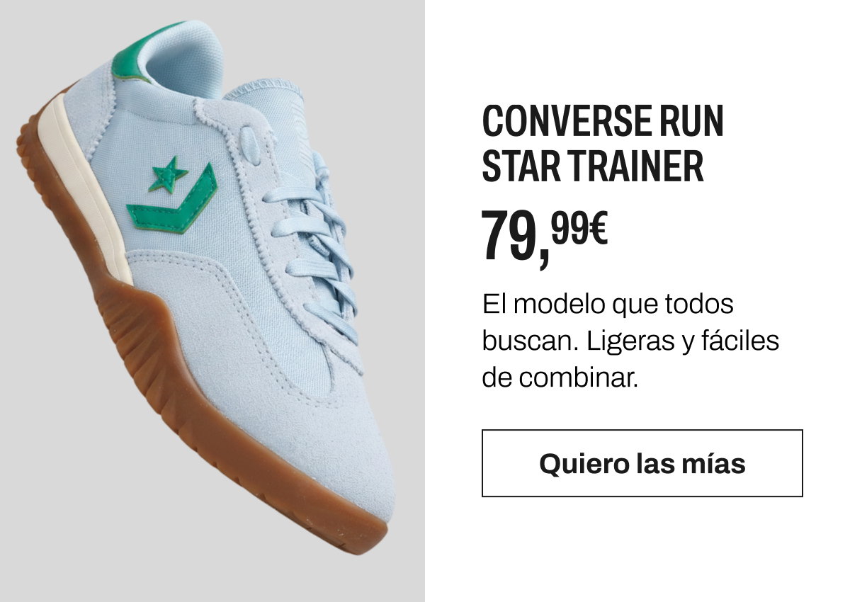 Zapatillas Converse Run Star Trainer botón quiero las mías