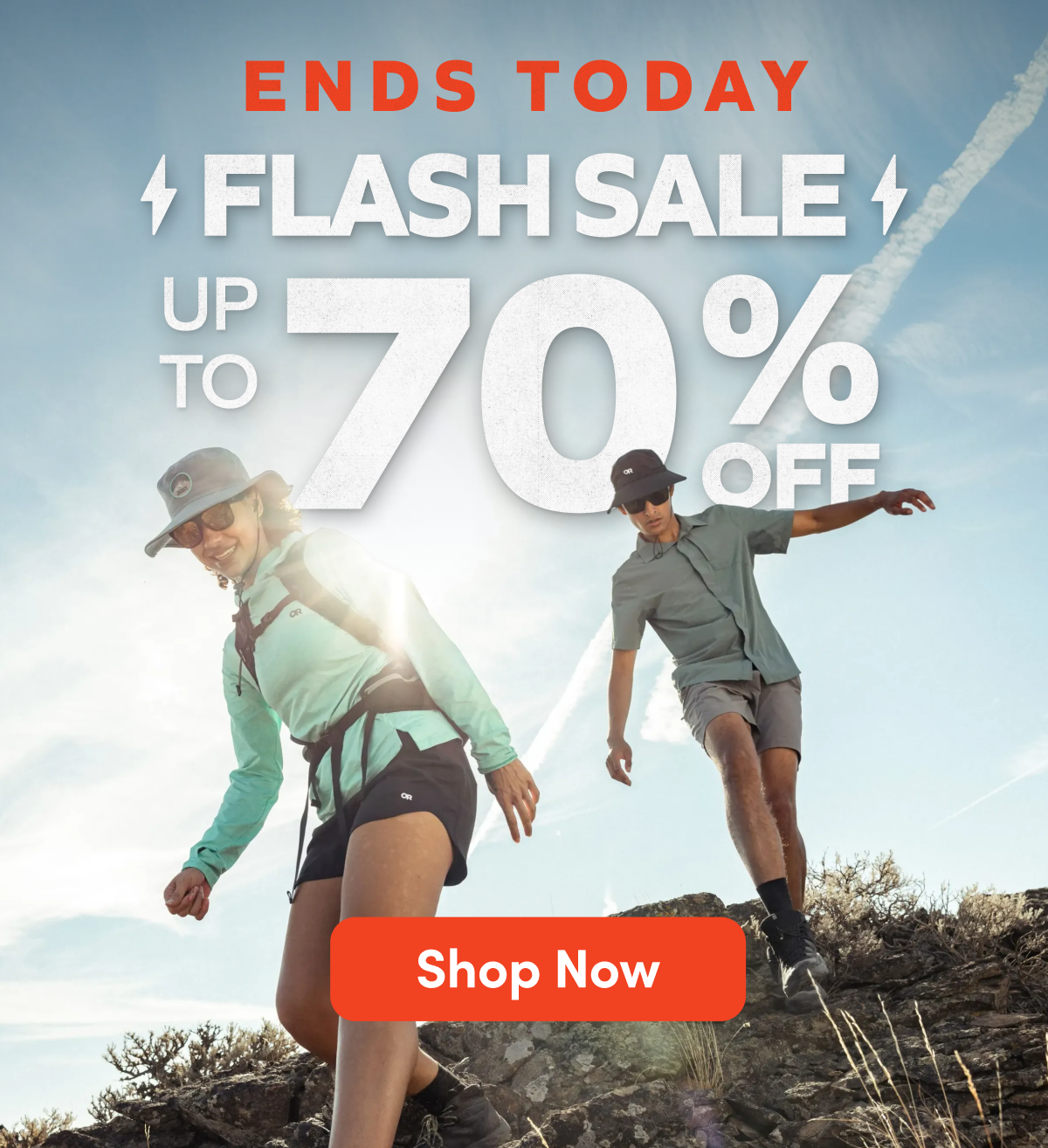 Final day to save up to 70% off for Memorial Day! Shop now before your gear is gone! 