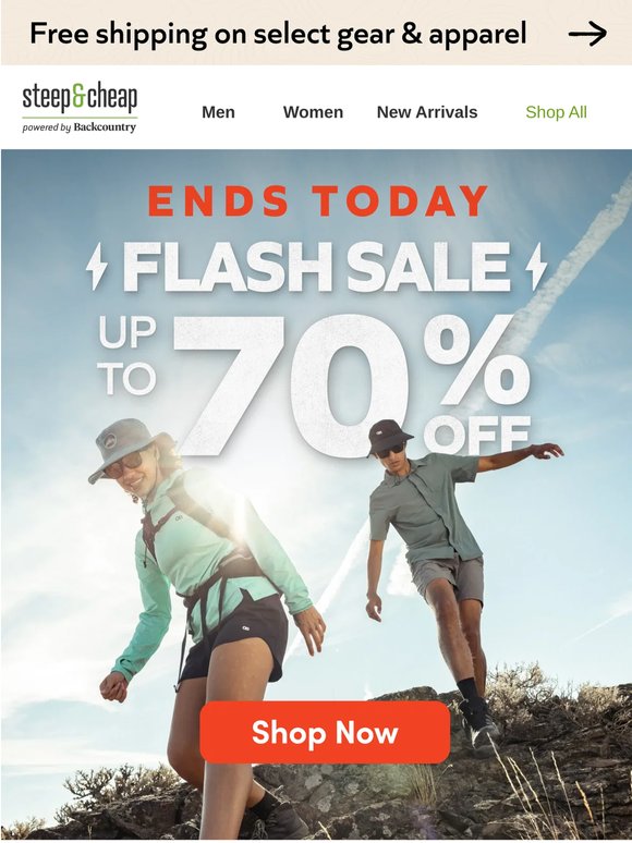 Final hours to save up to 70% 🚨