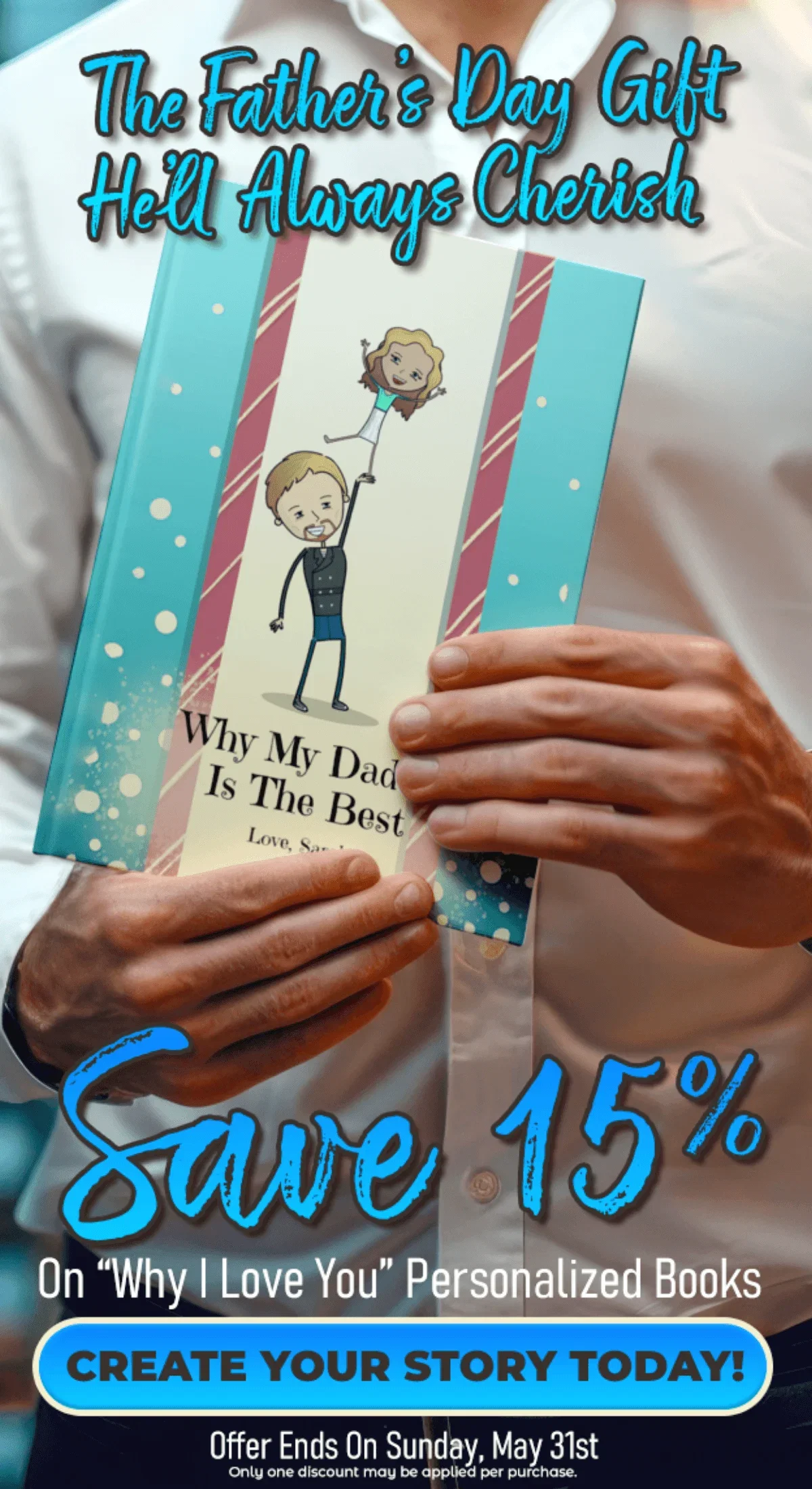 Give Dad the Words He'll Keep — Save 15%