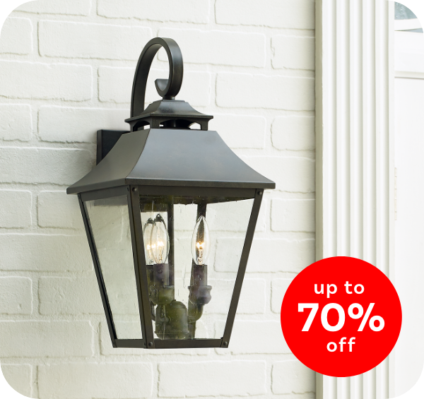 Outdoor Lights Up to 70% Off