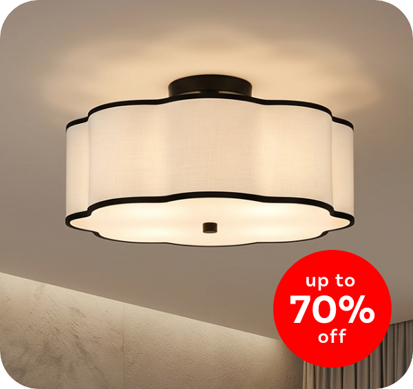 Ceiling Lights Up to 70% Off