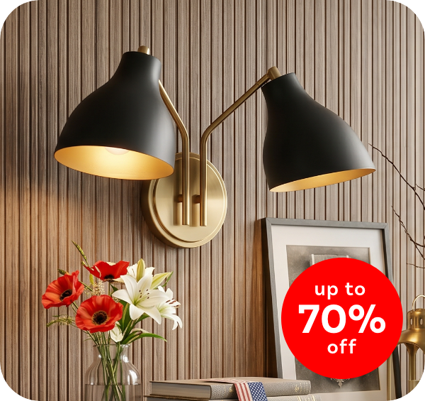 Sconces Up to 70% Off