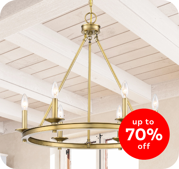 Chandeliers Up to 70% Off