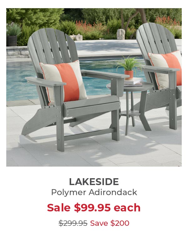 Lakeside Polymer Adirondack