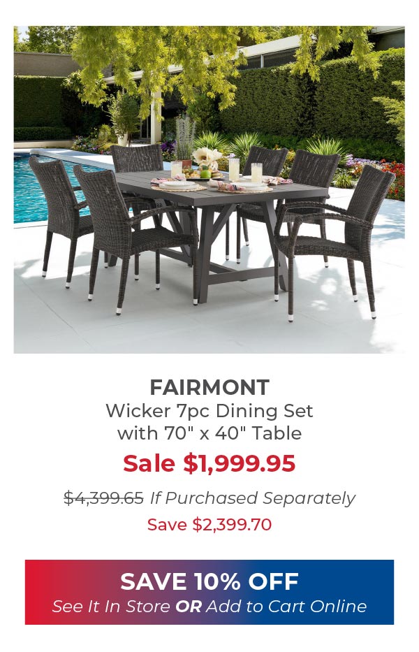 Fairmont 7 PC Dining