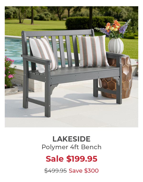 Lakeside Polymer Bench