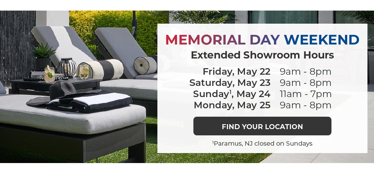 Showroom hours 