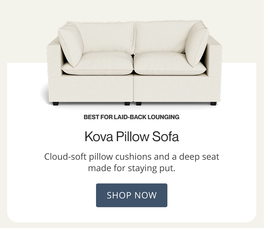 Kova Pillow Sofa