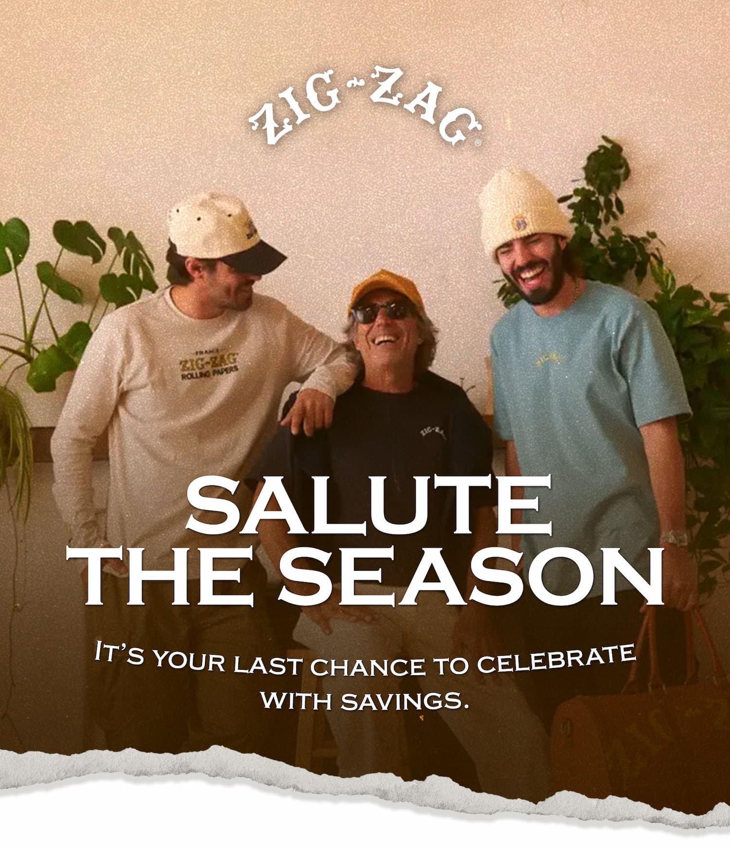 Salute The Season. It's your last chance to celebrate with savings.