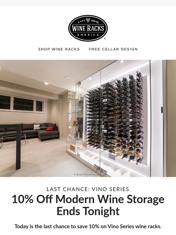 Last Chance for 10% Off Vino Series
