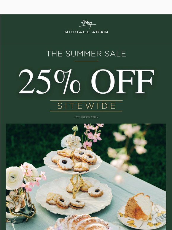 Summer Sale | 25% Off Kitchen Essentials and more!