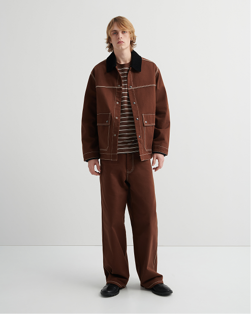 Craft Jacket Brown denim
