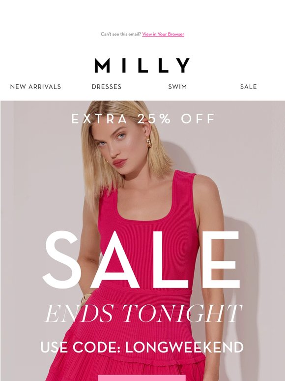 Hello Summer, GOODBYE SALE