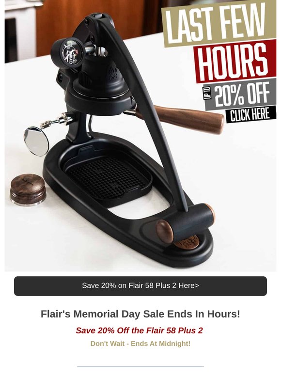 Last Few Hours for Flair 58 Deals!