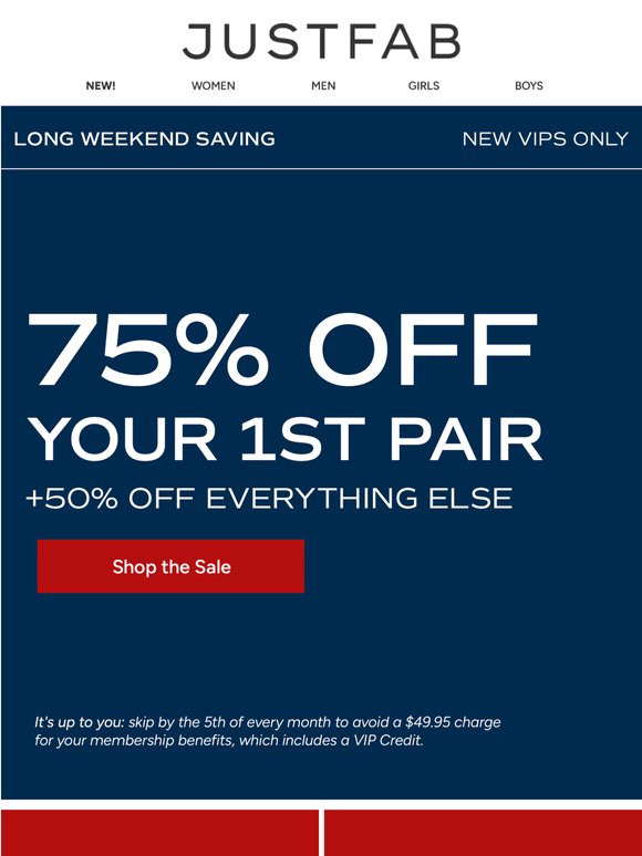 Your Long Weekend Savings Is Waiting