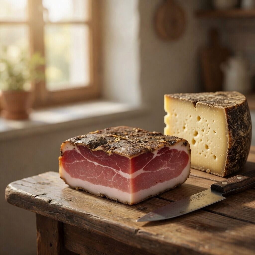 Speck Cuore Stagionato 500 g | Trentiner