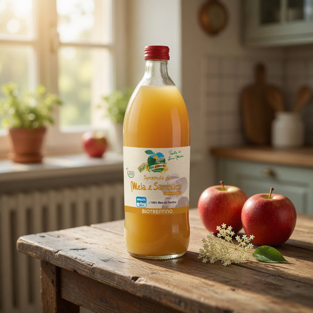 Succo di Mela e Sambuco Bio 0.75 L | Lucia Maria Melchiori