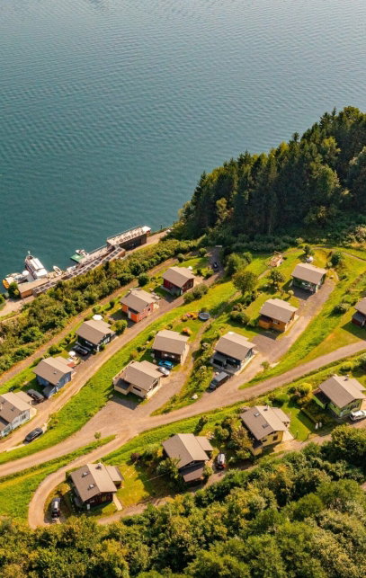Chalets direkt am See