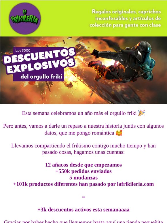 Feliz orgullo friki a mis frikis 😘
