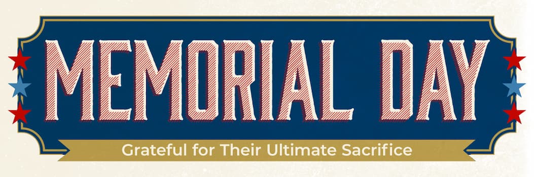 Happy Memorial Day!