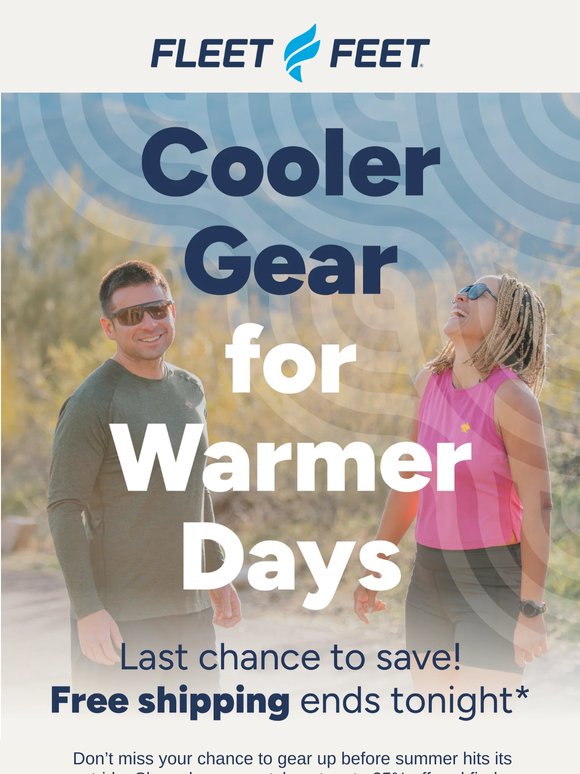 Up to 25% off summer-ready gear