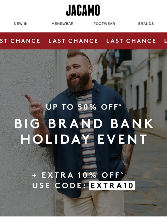 Today Only: EXTRA 10% OFF email excluisve