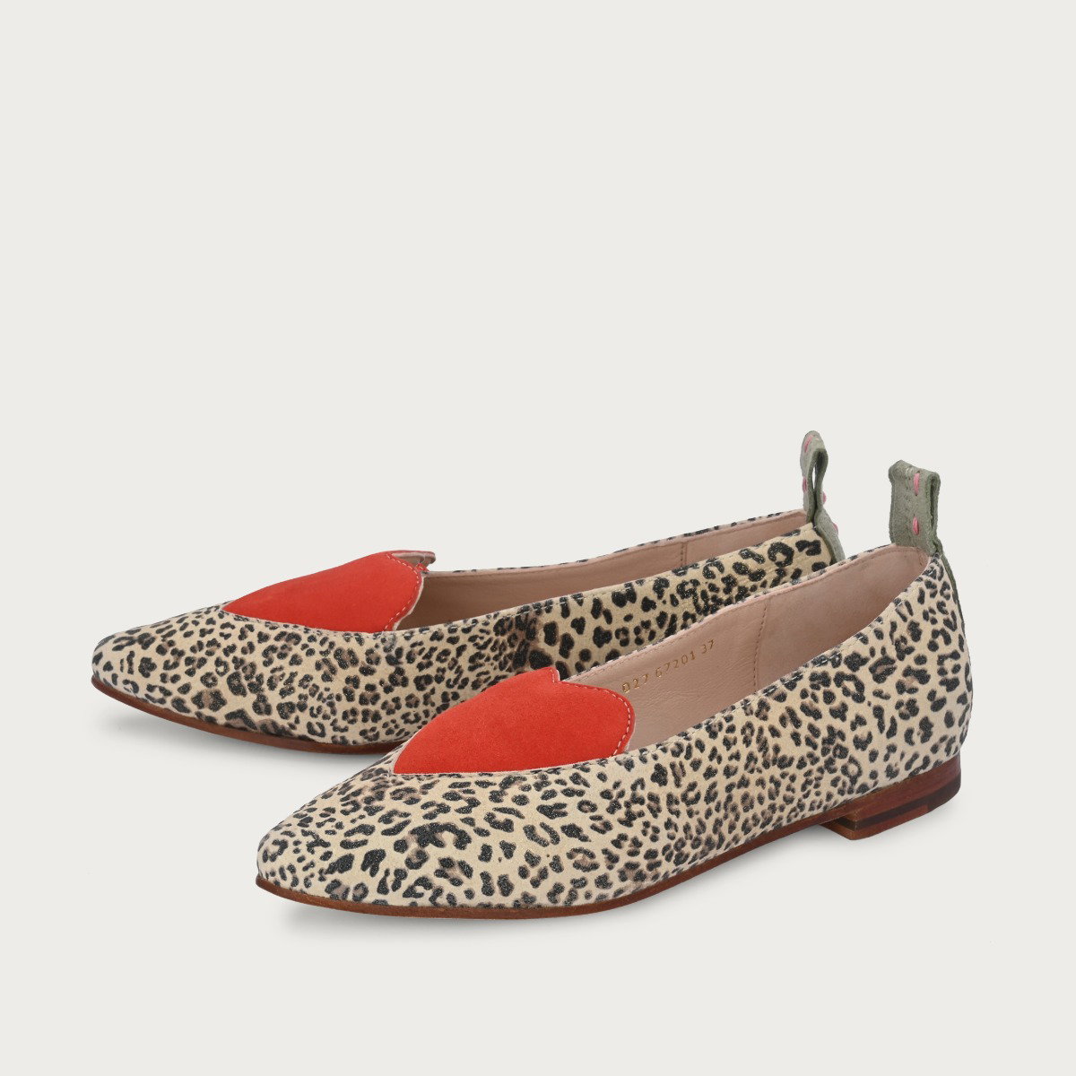 MAIBRIT Leo Ballerina mit flexibler Sohle aus Leder mit Memory Foam Innensohle und flexibler Sacchetto Machart