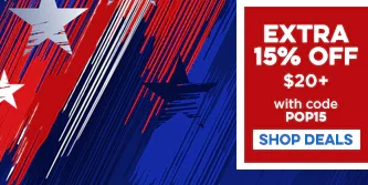 Extra 15% Off $20+ CLICK HERE