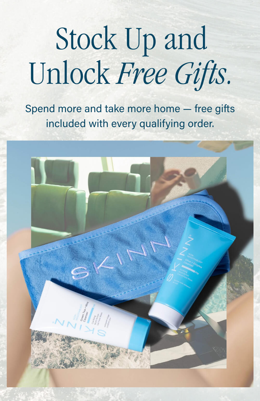 Stock Up and Unlock Free Gifts
