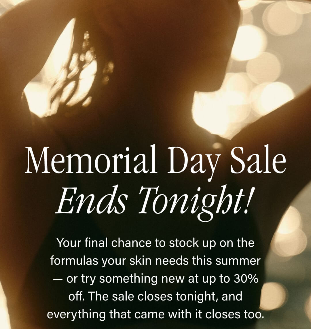 Memorial Day Sale Ends Tonight!