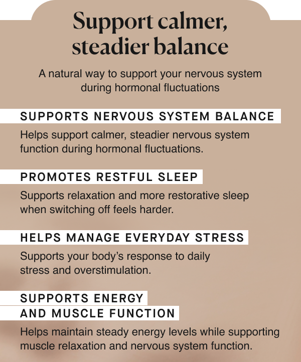 Marine Magnesium supporting stress, sleep, and nervous system balance