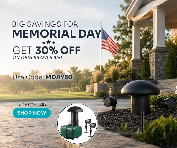Big Savings for Memorial Day Take 30% Off on selected products Use Code: MDAY30